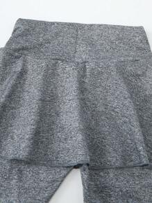 Sparklyn 2pcs/Set Girls Casual & Elegant Princess Bowknot & Butterfly Graphic Print Skirt And Leggings Set, For Spring & Summer,Holiday,Summer,Travel