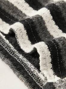 Cozy Pixies 2pcs/Set Baby Boy Colorful Striped Elastic Waist Casual Shorts - Multicolor - View 6