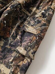 SHEIN Young Boys Casual Comfortable Versatile Printed Drawstring Pants - Multicolor - View 7