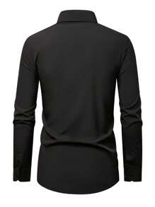 Manfinity AFTRDRK Camisa de manga larga para hombre, de moda para el verano