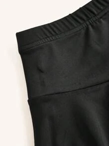 Solflare Plus Size Plain Casual Shorts, Stylish For Daily Wear - Multicolor - View 3