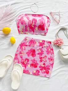 Soleia Bộ đồ hai mảnh nữ Hoa Boho - Nhiều màu - Xem 8