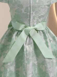 Vestido corto de princesa rosa para niñas, vestido de lujo para presentaciones de piano/orquesta/violín, vestido de cóctel dulce para niños