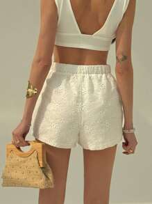 Aloruh Vacation Cute Ribbon Patch Asymmetric Casual Embroidered Women Mini Skirt Summer