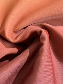 Soleia Bohemian  ,Boho, Romantic Floral ,Vacation, Floral  3pcs Women Tie-Dye & Red Color Reversible Bikini Set, Ladies Swimsuit, Women Holiday Swimwear, Sexy Beachwear For Easter, Vacation, Bohemian, Western Style, Music Festival, Country Style, Beach, Gradient Color, Sexy,Party - Multicolor - View 6