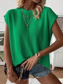 Calvaya Women's Casual Solid Color Knit Vest
