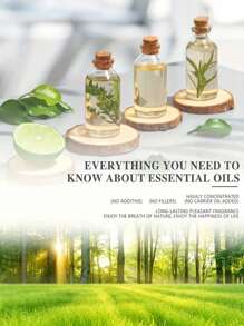 1/2 /3bottle Of Sandalwood Aromatherapy Essential Oil, Suitable For Home Air Purification, Car Aromatherapy, Diffuser, Enhancer, Humidifier, Candle, Soap, Air Purification, Fresh Air Aromatherapy -10ml