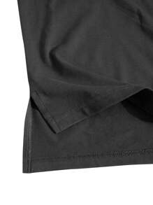 Manfinity Homme 男士字母印花圆领休闲时尚背心，夏季