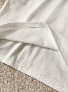 Blossori Young Boys French Elegant Splice Raglan Sleeve Crew Neck T-Shirt And Shorts Set, Spring/Summer - Multicolor - View 7