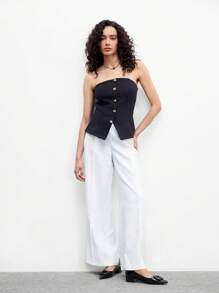 CUCCOO BIZCHIC New Vintage Fashion Versatile Minimalist Commuting Shoes For Women - Black - View 5