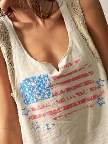 Bohemela Women Summer Solid Knit Fitted Sleeveless Tank Top