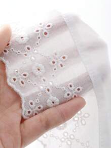 DAZY 2pcs Vacation Style Women Lace Patchwork Cardigan & Shorts Set,Fall Women Clothes