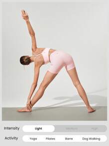 GLOWMODE FeatherFit™ Square Neck Y-Back Bra Gym Fall Winter