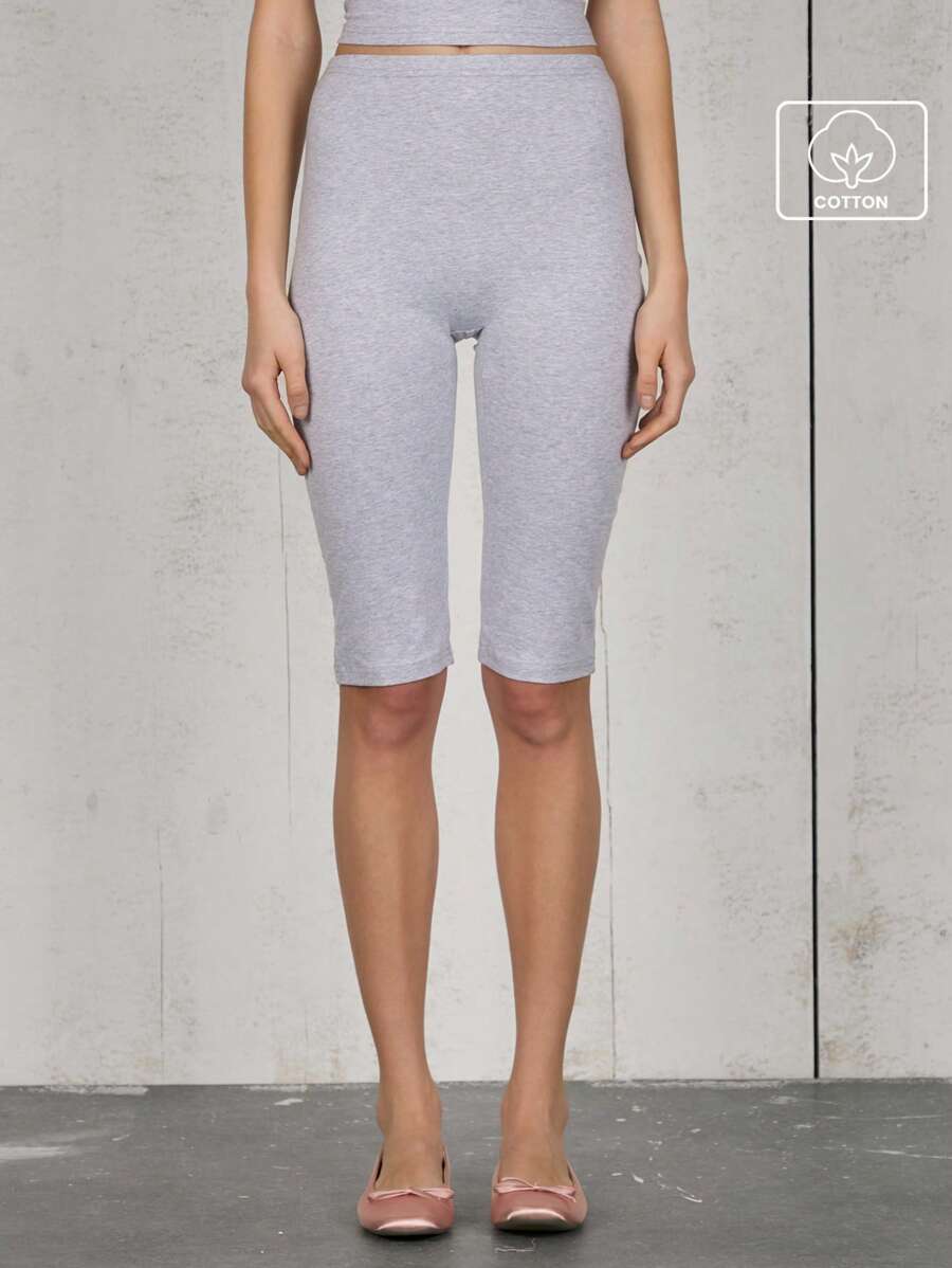 COUREZ Low Rise Cotton Jersey Capri /Y2K Fall Clothes For Women Winter Clothes For Women Fall Outfits For Women Sportswear Gym