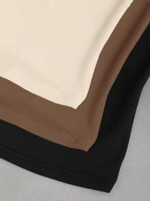 Sweetra Plus Size Women's Summer Short Square Neck Pleated Casual Tank Top