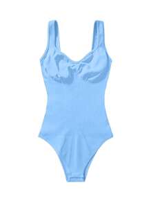 Seamluxe SHEIN Sport Nahtloser Yoga Jumpsuit mit eingebauter gepolsterter BH
