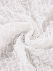 Conjunto de falda de pareo de playa de unicolor para adolescentes