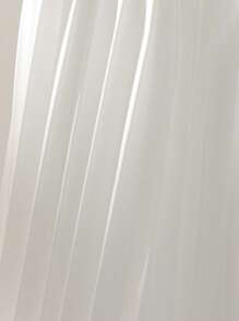 Franclia Elegant Pleated A-Line Color Block Scarf Print Long Skirt, Fashion Women Skirt For Spring/Summer - White - View 4