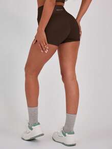 Musera Sport Nahtlose Gym-Shorts nur mit Kreuzgurt, für Padel, Tennis, Pickleball Gym Fitness Herbst Winter