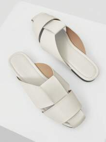 PREMIUM ZAPATOS PLANOS DE MUJER BLANCOS CÓMODOS, CASUALES Y VERSÁTILES CON CIERRE DE DESLIZAMIENTO - Beis - Ver 4