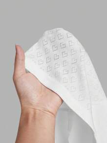 SHEIN MOD Women's White Lace Printed Camisole Top Party - White - View 5