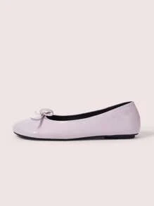 CUCCOO DOLLMOD Mocasines planos con forma de dedo del pie para mujeres, simples y prácticos de uso múltiple - Púrpura malva - Ver 6