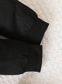 SHEIN Playful Pals Baby Boys' Sporty & Casual Simple Cargo Style Pants With Pockets