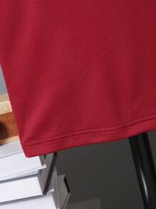 3Pcs/Set Boys' & Young Men's Contrast Color Sporty Short Sleeve T-Shirt With Outdoor Sports Drawstring Pants, For Basketball, Jogging, Workout - Multicolor - View 4