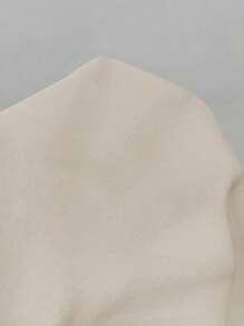 Franclia Women's Puff Sleeve Cinched Waist Waist Blouse - Apricot - View 6