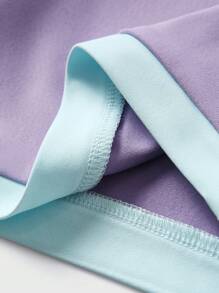 JNSQ Conjunto de camiseta e shorts esportivos casuais para meninas adolescentes de volta às aulas