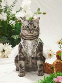 PETSIN Pet White Wedding Dress Princess Gown - White - View 7