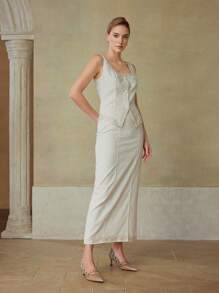 MOTF PREMIUM GIÀY CAO GÓT MŨI NHỎ KHAKI, GIÀY CÔNG SỞ CỔ ĐIỂN SANG TRỌNG DÀNH CHO NỮ - Màu Khaki - Xem 7