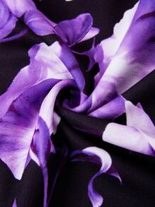 Ellevyn Vestido de verano minimalista casual de talla grande