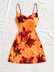 Soleia Đầm bodycon in hoa gợi cảm cho nữ - Nhiều màu - Xem 6