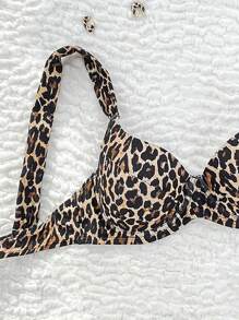 Costavie 2026 Spring/Summer Women's Swimsuit, Random Color Print Shoulder Strap Push-Up Top, Sexy Bikini Swimwear Top - Multicolor - View 5