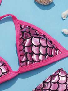 PETSIN Sexy Bra Skirt For Small Dogs Adjustable Strap Dog Bikini Set Mermaid Designer Beach Dress For Dogs Funny Summer Dress Clothes - Multicolor - View 3