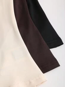 Sweetra 3 件套女式纯色无袖褶皱简约上衣，适合日常穿着 Y2K