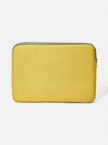 SUPERMAN X SHEIN Laptop Sleeve Bag With Letter & Geometric Print, Fits 14 Inch Notebook, Briefcase Laptop Bag - Multicolor - View 5