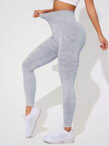 SHEIN Sports Easithlete Women High Waisted Slim-Fit Casual Sports ...