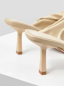 MOTF SANDALE TWIST CU TOC ÎNALT - Caisă - Vizualizare 6