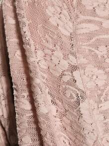 Anewsta Elegant Apricot Long Dress For Women, Sexy Slim Waist, Suitable For Spring, Summer, Vacation, Date Night - Pink - View 8