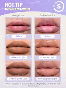 SHEGLAM Bold Booster 豐唇唇線筆 品牌 美容 化妝 化妝品 適合女性與女孩 完美搭配夏季春季 Y2K 時尚 流行 生日 母親節禮物 假期 派對準備就緒 最佳顏色 - Barely There - 查看 10
