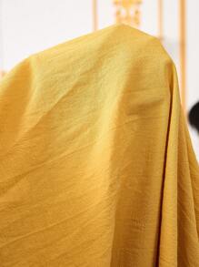 SHEIN Mutterschaftskleid mit floralen Prints, V-Ausschnitt, Rüschen an den Ärmeln, elegantes Design - Gelb - Übersicht 7