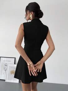 Firerie Women's Elegant Minimalist Delicate Romantic Sweet Daily Commute Wedding Party Music Festival Vacation Pleated A-Line Mini Dress, Red Ruched Camisole Slip Dress, Spring/Summer,Graduation Dresses,Business Casual Woman