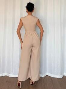 Islaluna Mono sin mangas de unicolor para mujer, para el verano