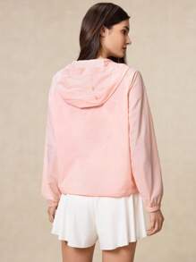 OutZeal Waterproof Sun Protection Lightweight Packable Hiking Jacket Drawstring Waist For LightRain Track Jacket