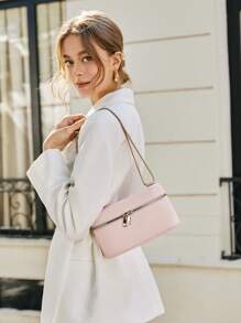 SHECARRY Borsa casual elegante da donna in colore unito per San Valentino