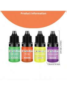 30 色 5ml 高浓度香味蜡烛染料套装 DIY 蜡烛制作