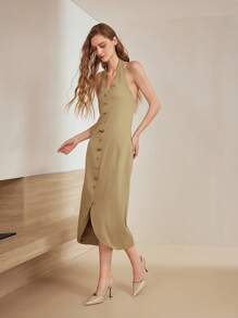 MOTF PREMIUM GIÀY CAO GÓT MŨI NHỎ CÓ DÂY ĐEO LẠI - Màu be - Xem 8