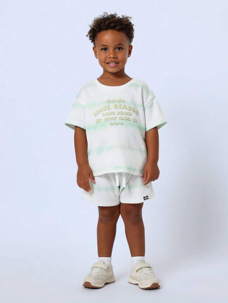 Tie Dye T-Shirt Shorts Co-Ord Set